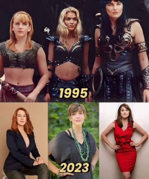 544680708_122327654810008906_646045171962879932_n with Lucy Lawless and Renee O'Connor.jpg