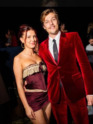 millie bobby brown with jake bongiovi & david harbour at the after party of stranger things 5 ...jpg