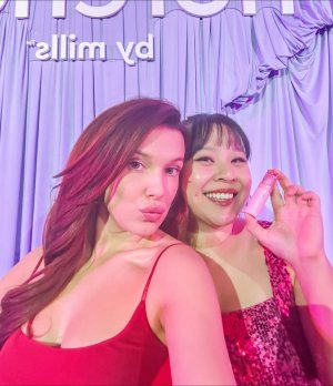 millie at her @florencebymills event in Beverly Hills, California for the launch of the new pr...jpg