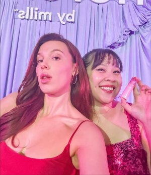 millie at her @florencebymills event in Beverly Hills, California for the launch of the new pr...jpg