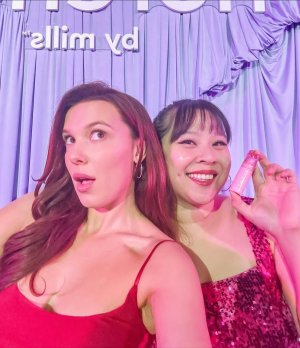 millie at her @florencebymills event in Beverly Hills, California for the launch of the new pr...jpg