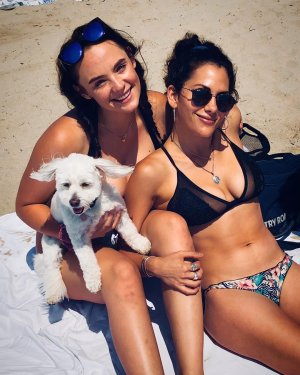 Inbar Lavi & Stevie Lynn Jones - at the beach 1.jpg