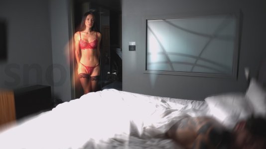 Red lingerie, burgundy lingerie, anal sex, hard anal, anal in pantyhose, anal in stockings, sq...jpg