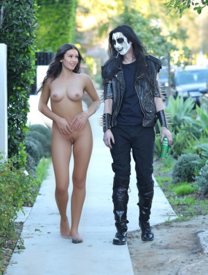 Nina Dobrev on a photoshoot set for e.l.f. Cosmetics x Liquid Death Lip Embalm fake.png