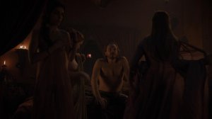 Josephine Gillan, Marina Lawrence-Mahrra, Lucy Aarden Nude 2.JPG