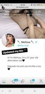 Melissa - Little_br4t OnlyFans Leaked