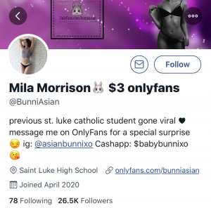 Only fans morrison mila Mila Malenkov