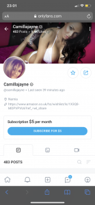 Camillajayne OnlyFans Leaked