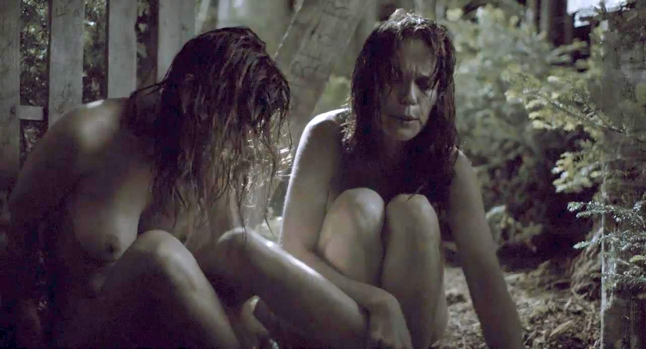 Lake Bell & Katie Aselton nude scenes from 'Black Rock' .