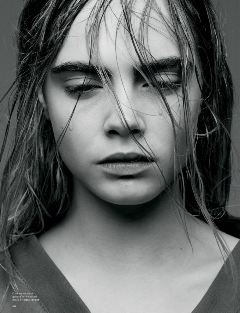 Cara delevingne & Kendall Jenner ในนิตยสาร Love 05