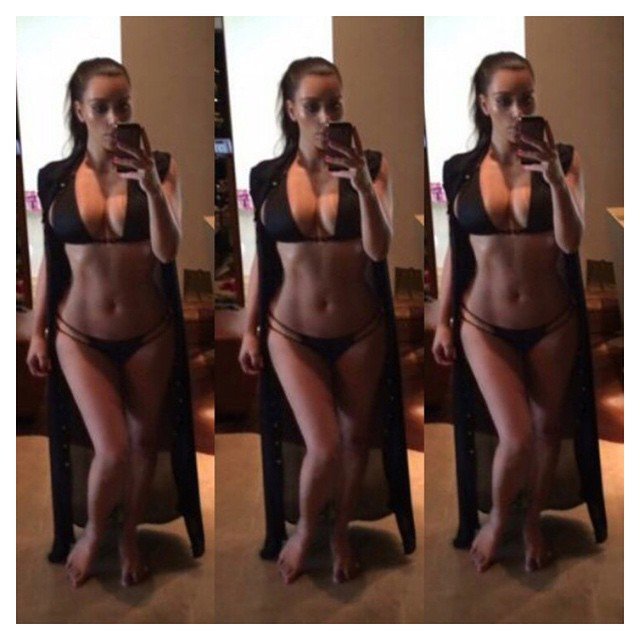 Kim Kardashian Naked (15 New Photos)
