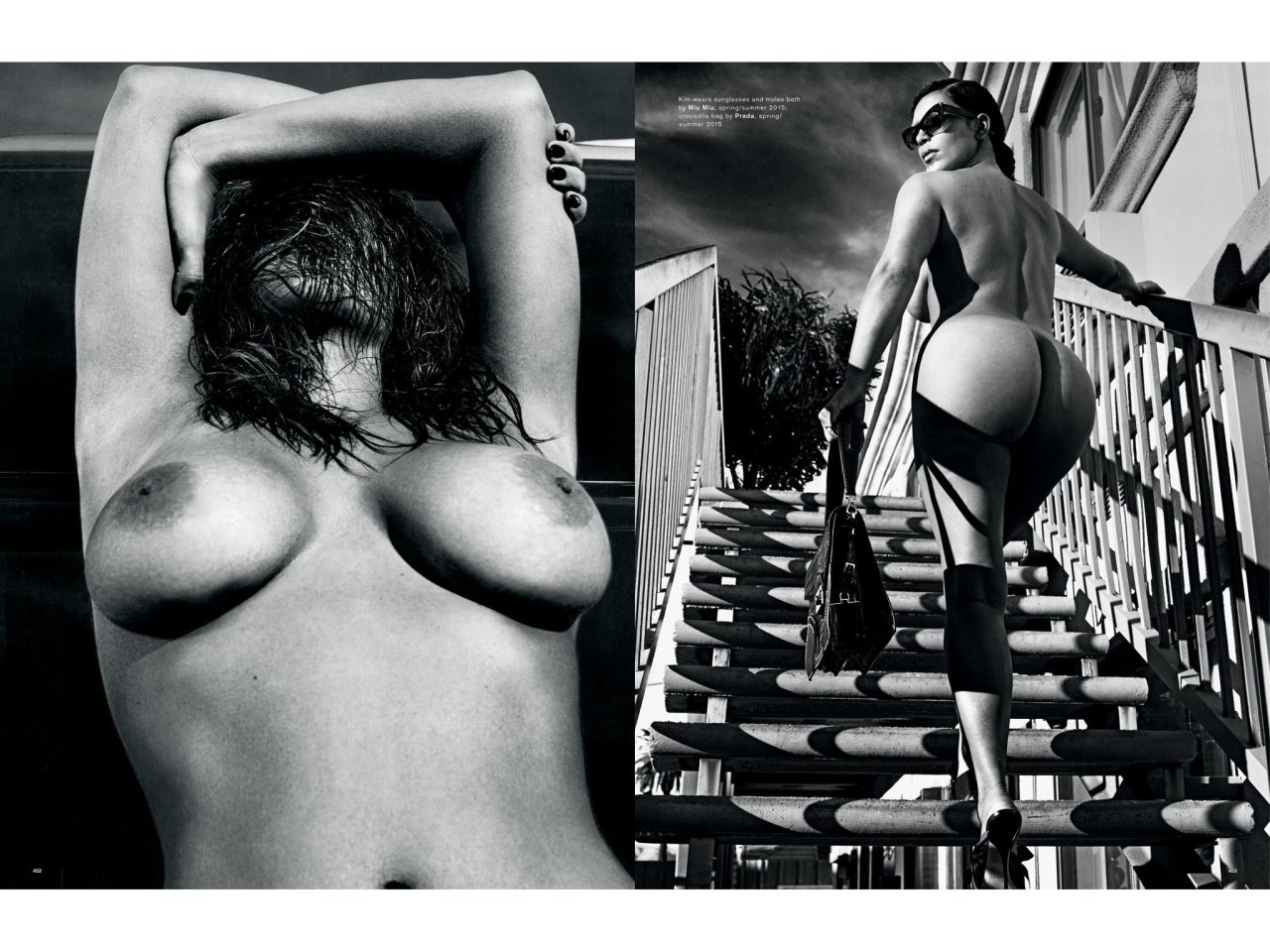 Hots Kim Kardashian Nude Nipples HD