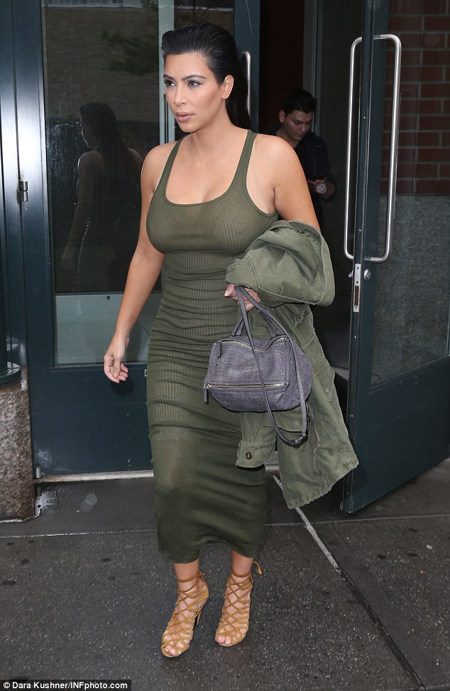 Kim Kardashian See Through (6 Photos)