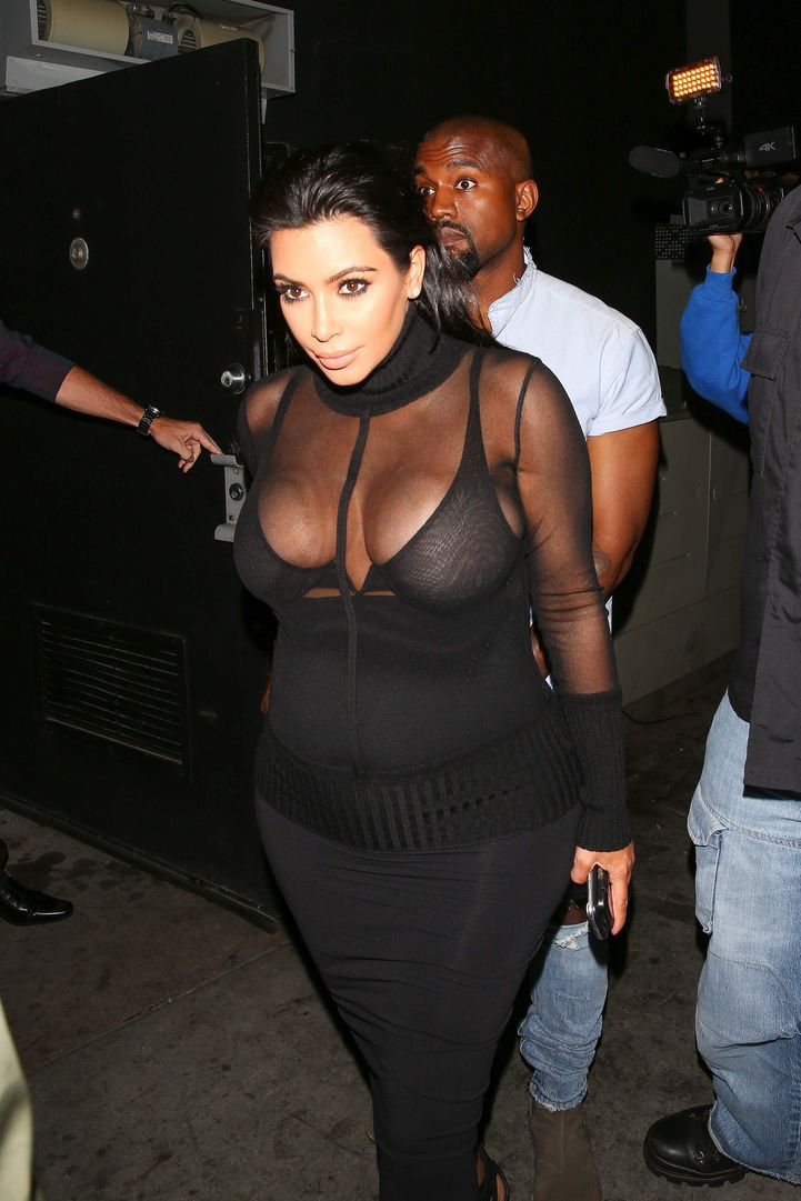 Kim Kardashian See Through (78 Photos)
