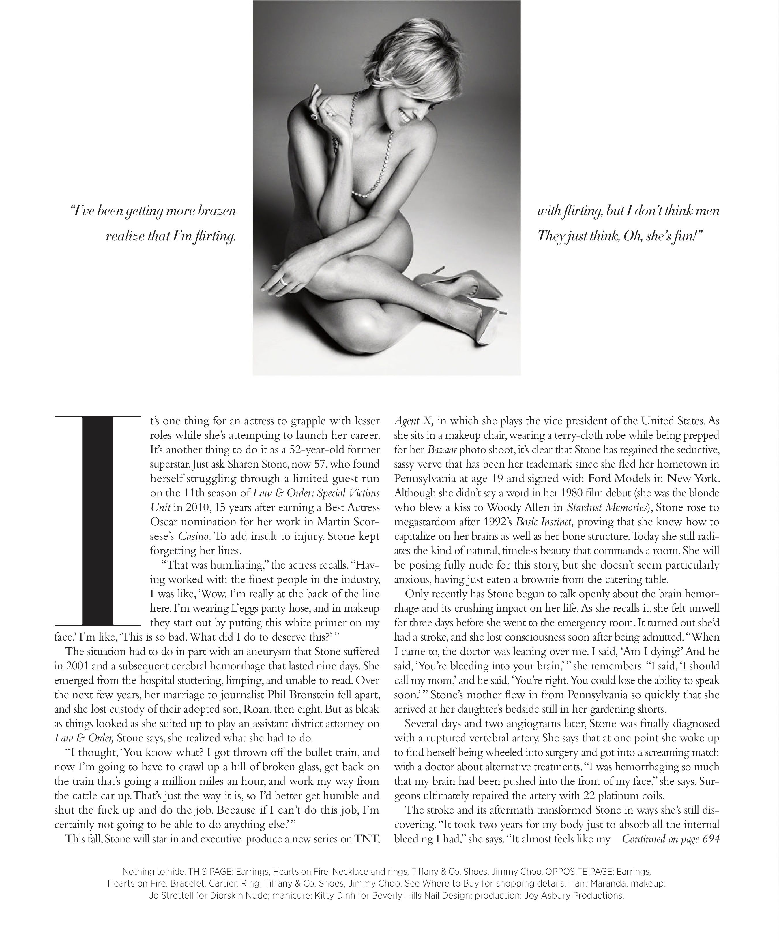 Sharon Stone Nude (3 Photos)