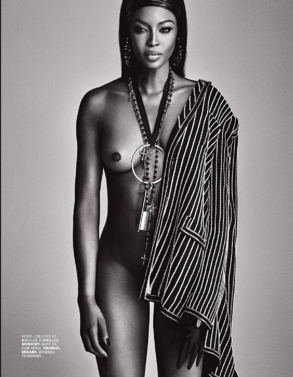 Naomi Campbell Topless (6 Photos)