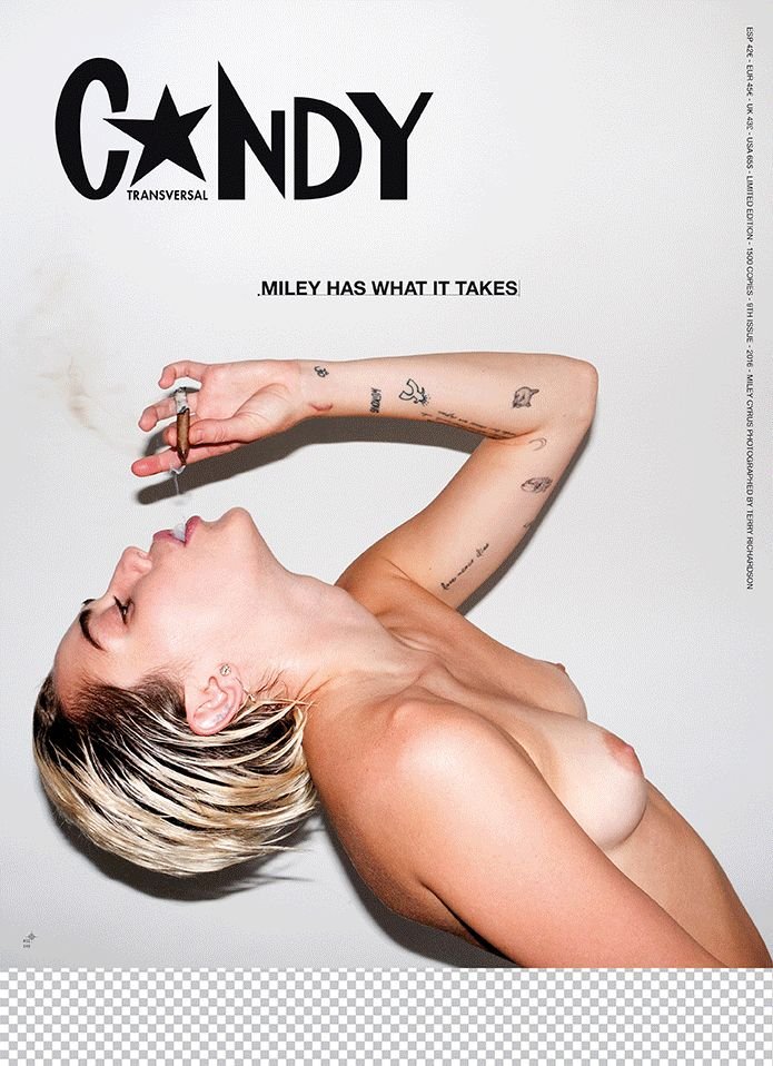 Miley Cyrus Full Frontal Naked (12 Photos)