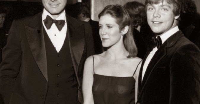 Carrie Fisher Sexy (3 Photos + Gif)