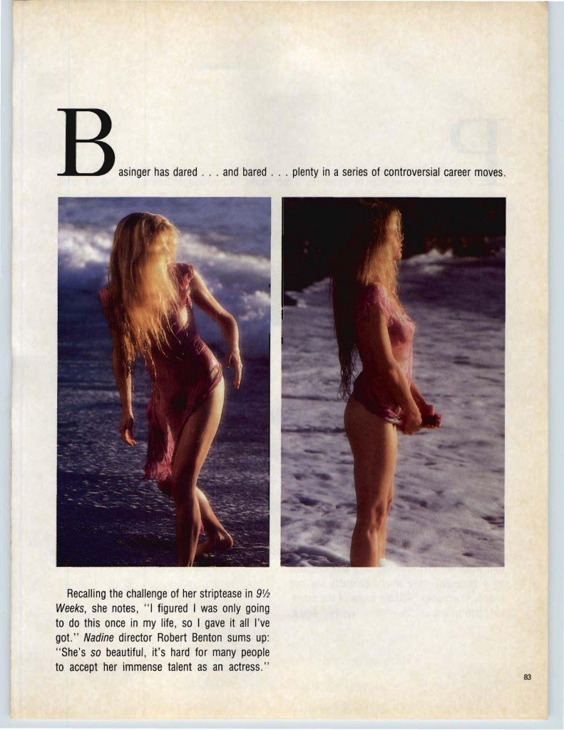 Kim Basinger Nude (8 Photos)