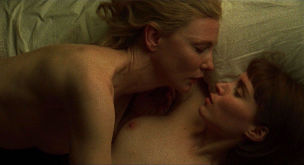 Lesbian Scene – Rooney Mara &amp; Cate Blanchett (12 Photos + GIF &amp; Video)