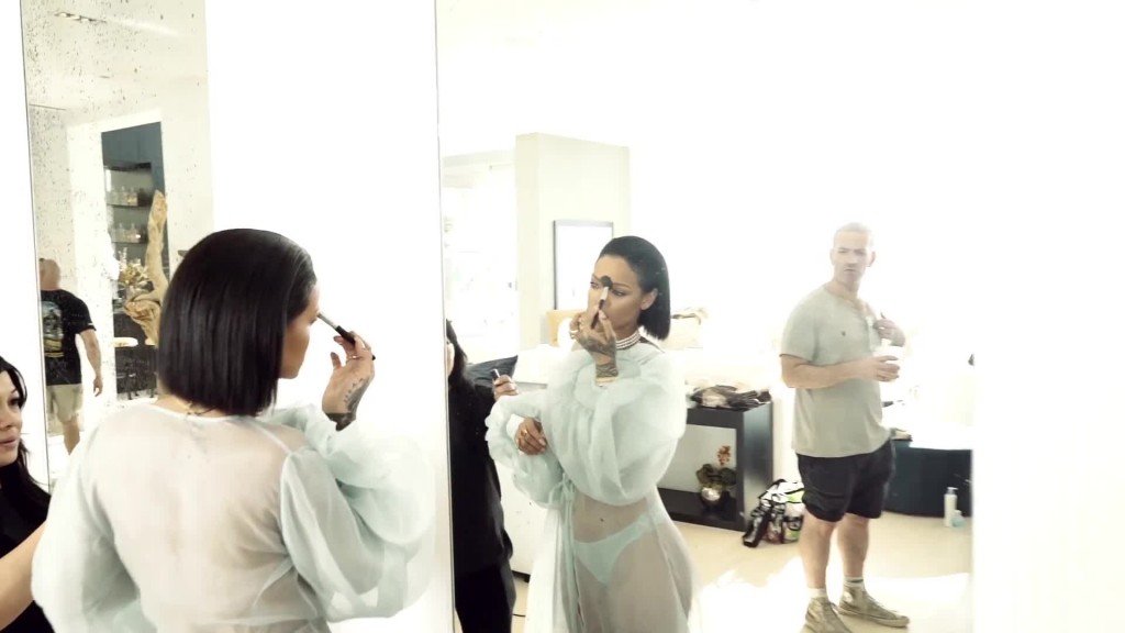 Rihanna See Through (13 Photos + Video)