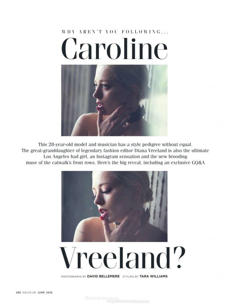 Caroline Vreeland Sexy (7 Photos)