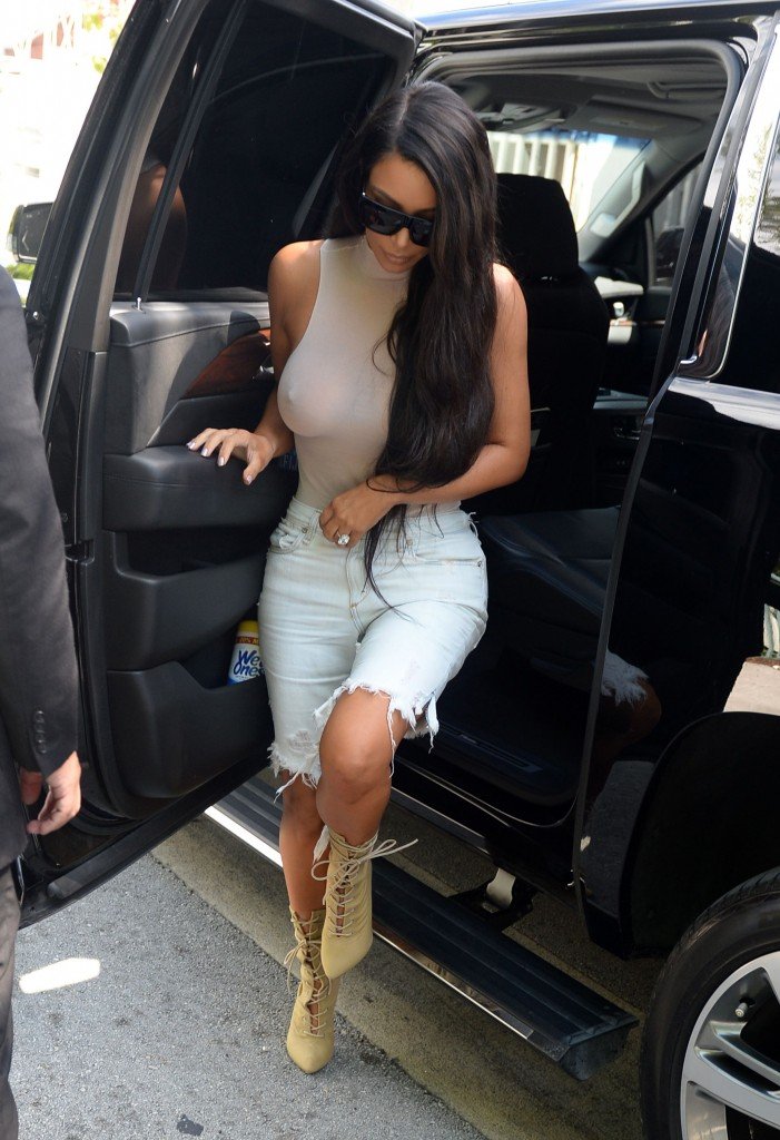 Kim Kardashian See Through (132 Photos)