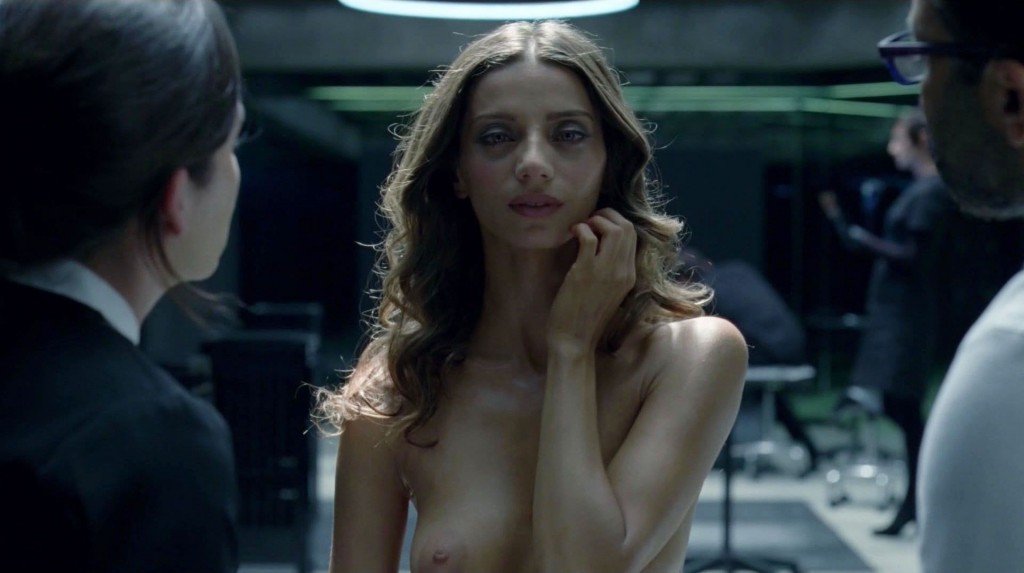 Angela Sarafyan Nude – Westworld (2016) s01e01 – HD 1080p