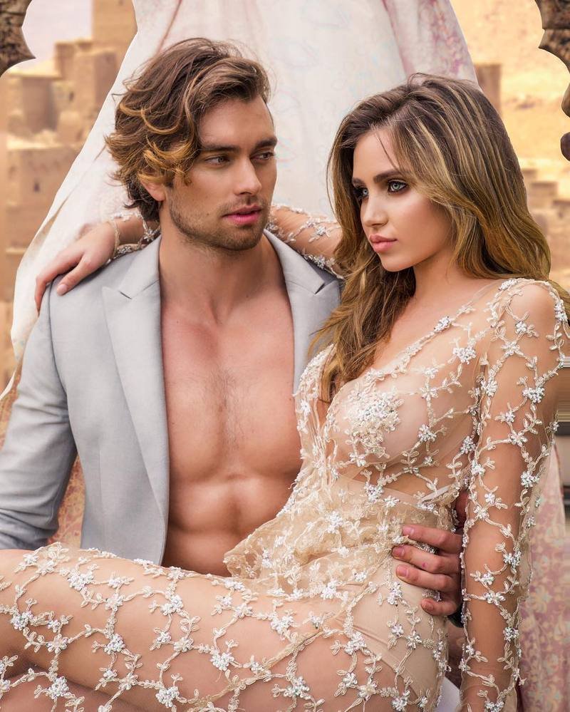 New sexy photo of Ryan Newman and Pierson Fodé by Adam Kay, from Instagram,...