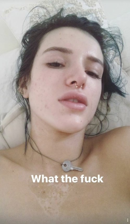 Bella Thorne Topless (7 New Photos + GIF)