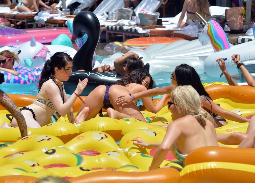 4th Annual CamCon Topless Pool Party (55 Photos)