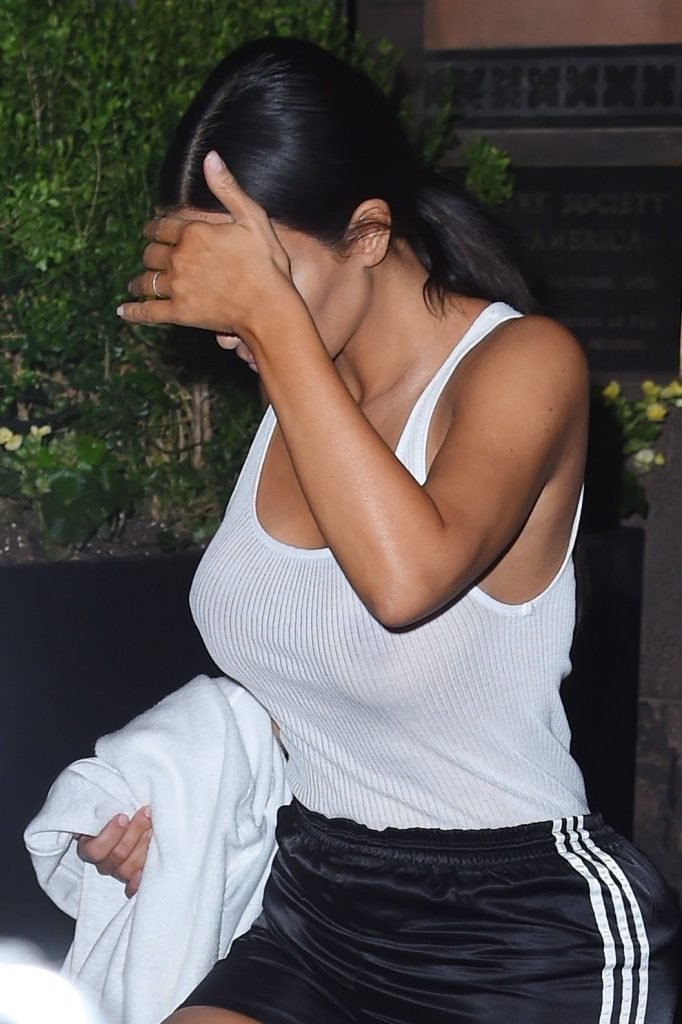 Kim Kardashian Braless (43 Photos + Video)