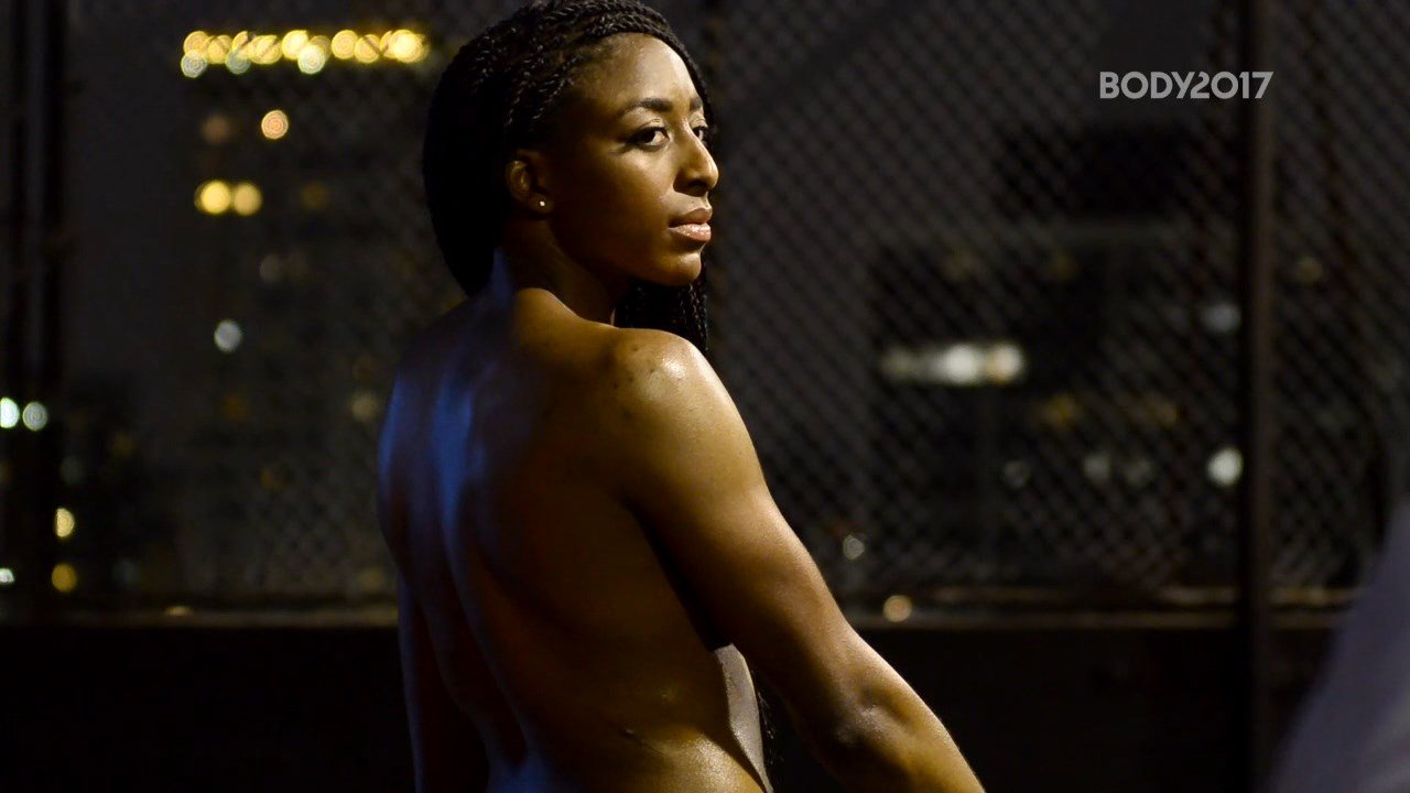 Here are new nude covered photos of Nneka Ogwumike for ESPN Body Issue 2017...