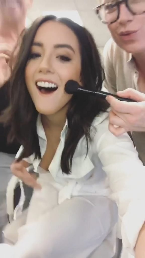 Chloe Bennet Nip Slip (3 New Pics + Video)