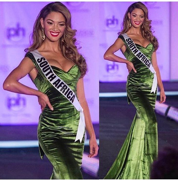 Congratulations to Demi-Leigh Nel-Peters (22), the winner of the 2017 Miss ...