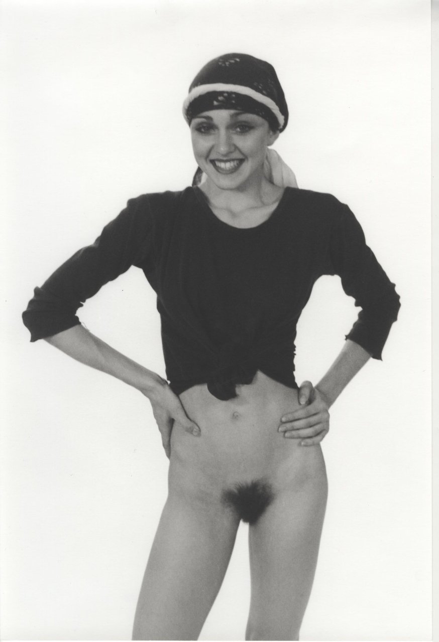 Madonna in the nude
