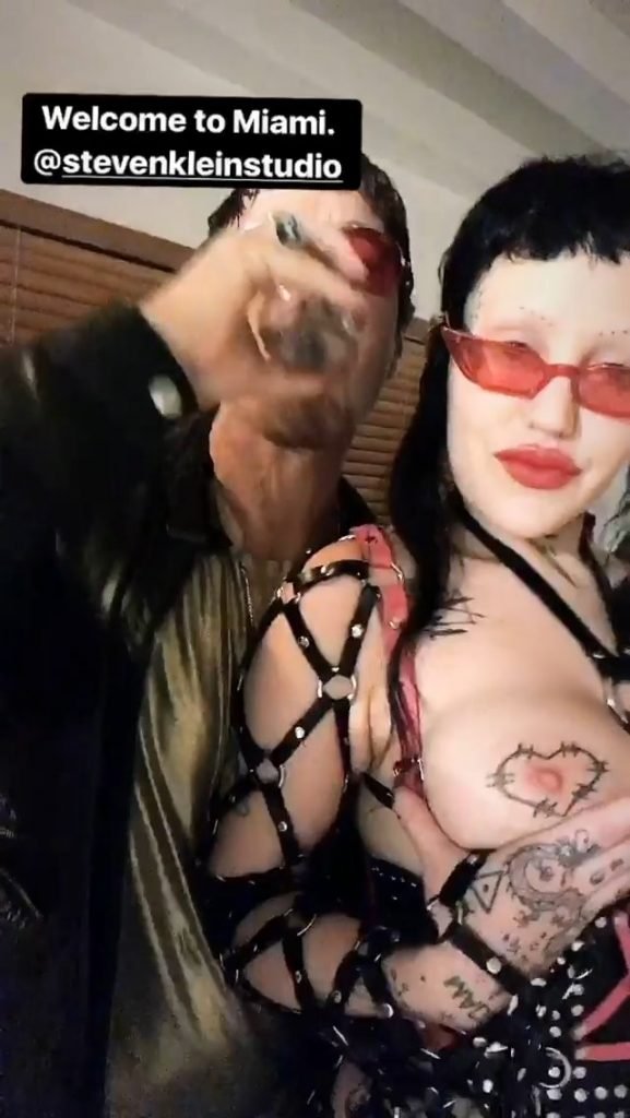 Brooke Candy Topless (16 Pics + Video)