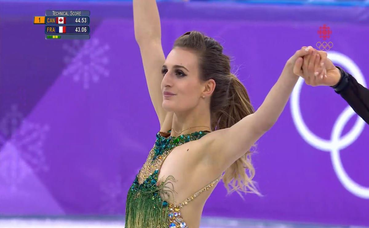 Gabriella Papadakis Olympic Nip Slip (42 Pics + Video) .
