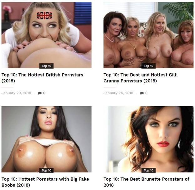 Top British Pornstars