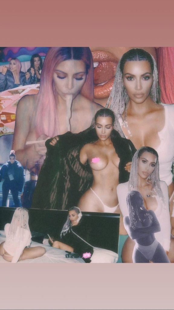 Kim Kardashian Sexy &amp; Topless (20 Photos)