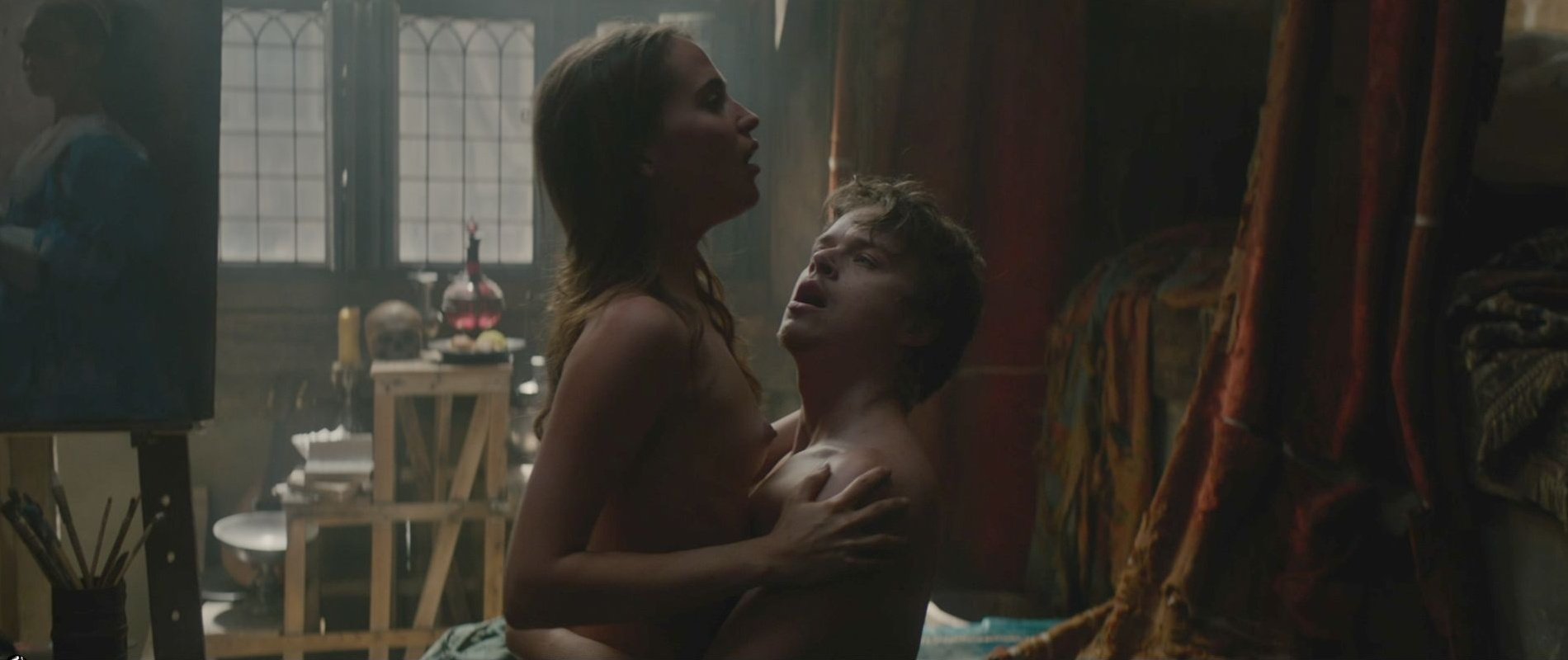 Alicia vikander nude sex scene