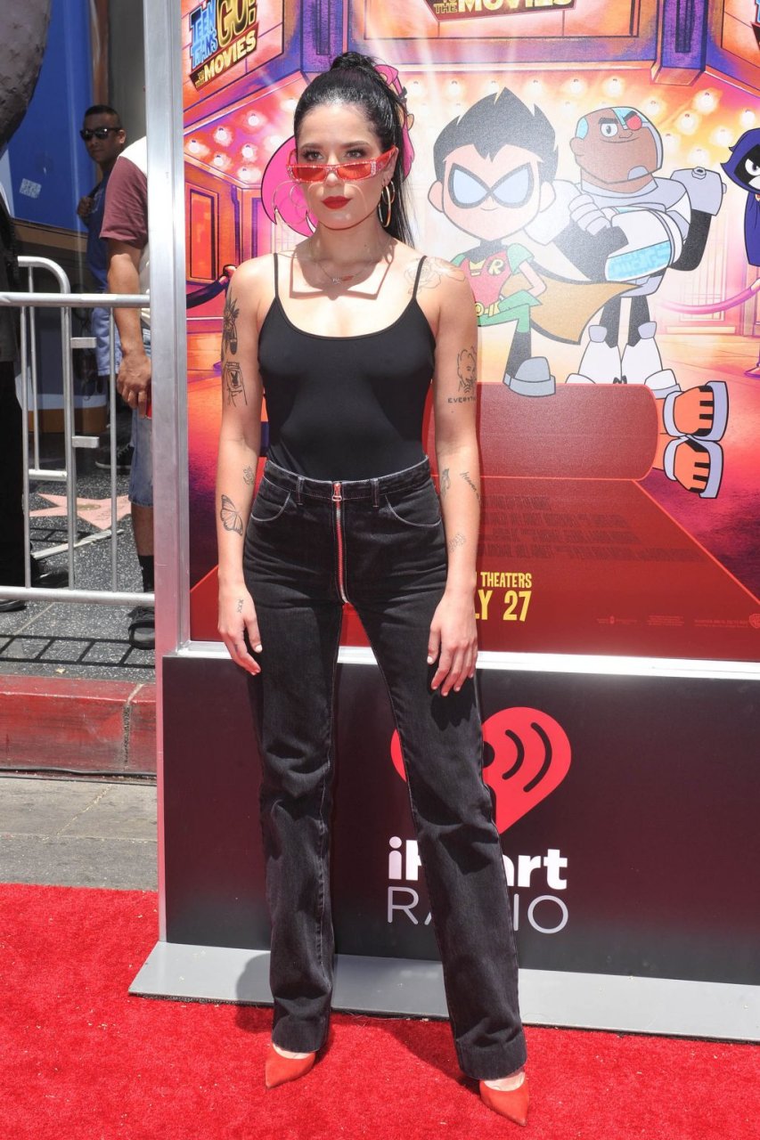 Halsey Braless (120 Photos)