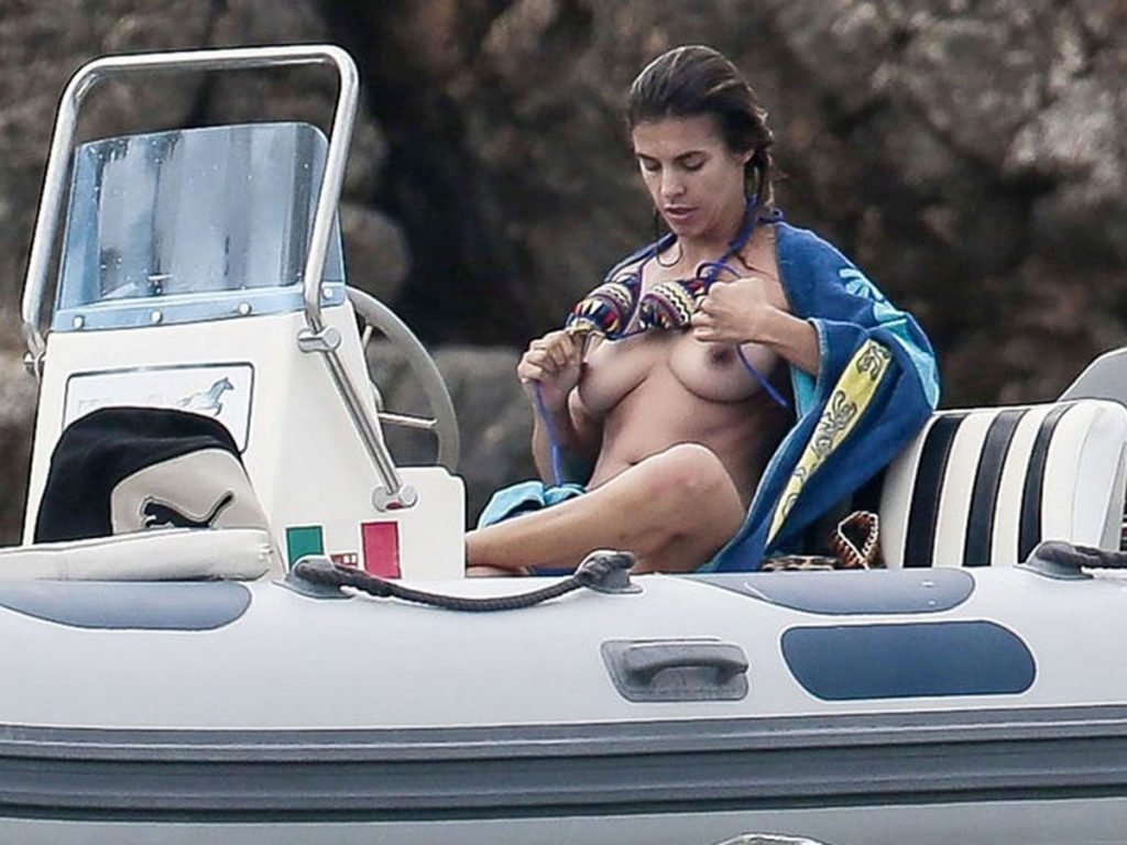 Elisabetta Canalis Sexy &amp; Topless (16 Photos)