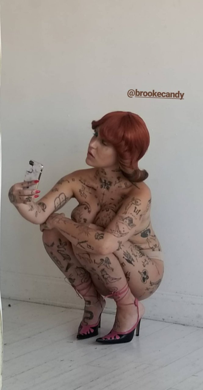 Brooke Candy Nude (4 Pics + GIFs)
