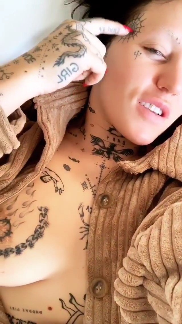 Brooke Candy Topless (6 Pics + Video)