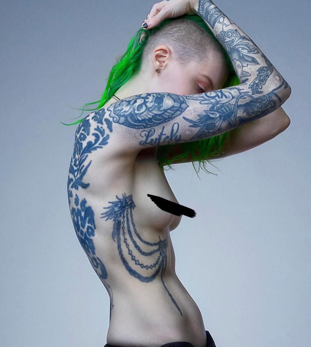 Nude Girls Full Frontal Body Tattoos