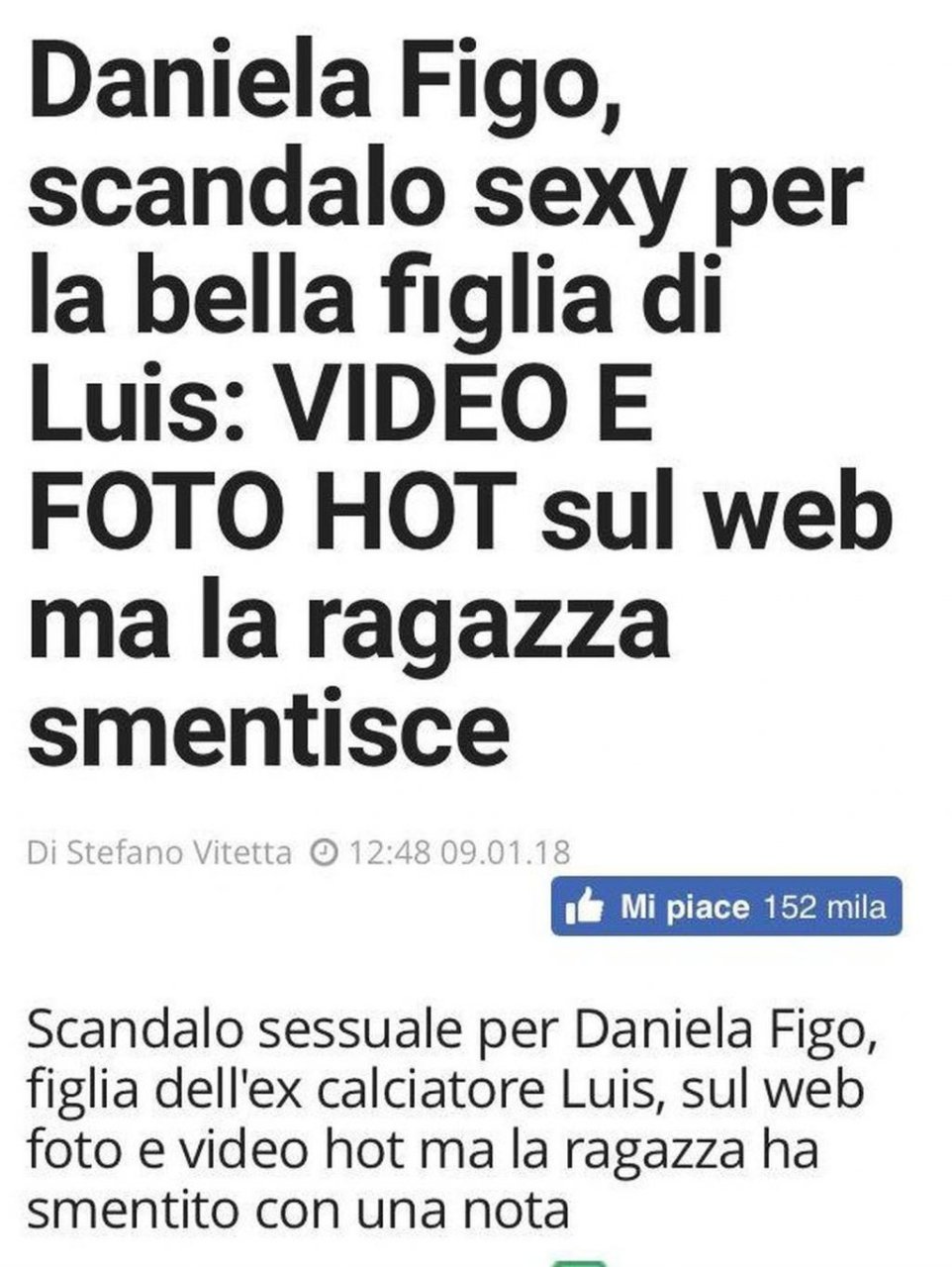 Luis Figo Daughter Sex Tape