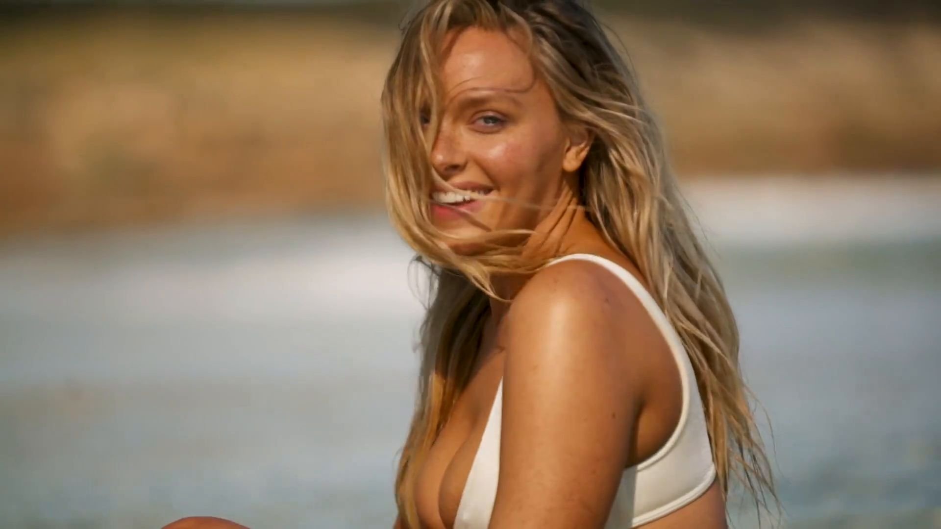 This time, Camille Kostek was photographed by Josie Clough... 