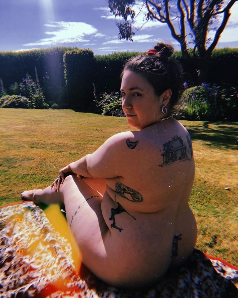 Lena Dunham Naked Thefappening