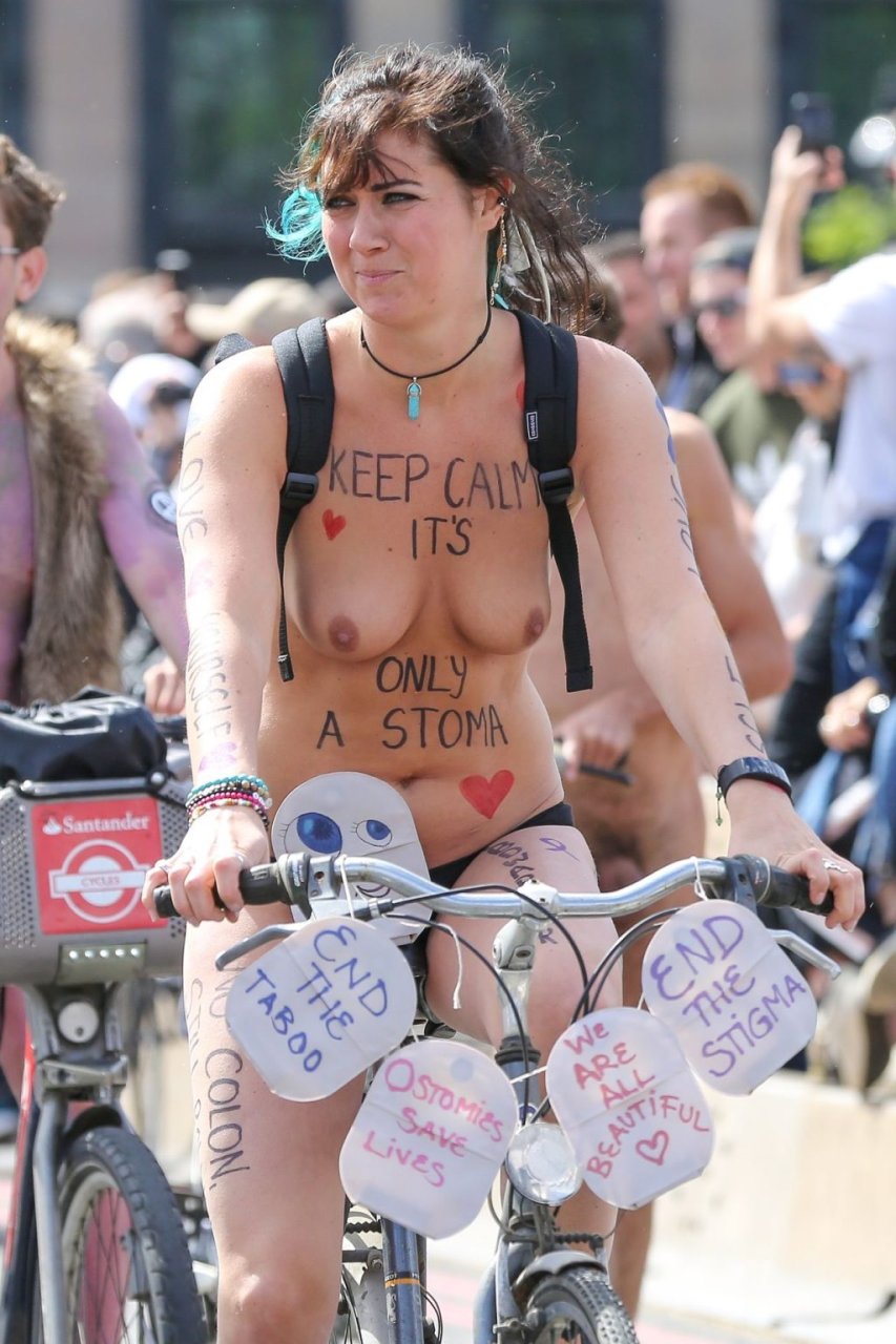 World Naked Bike Ride in London (24 Photos)